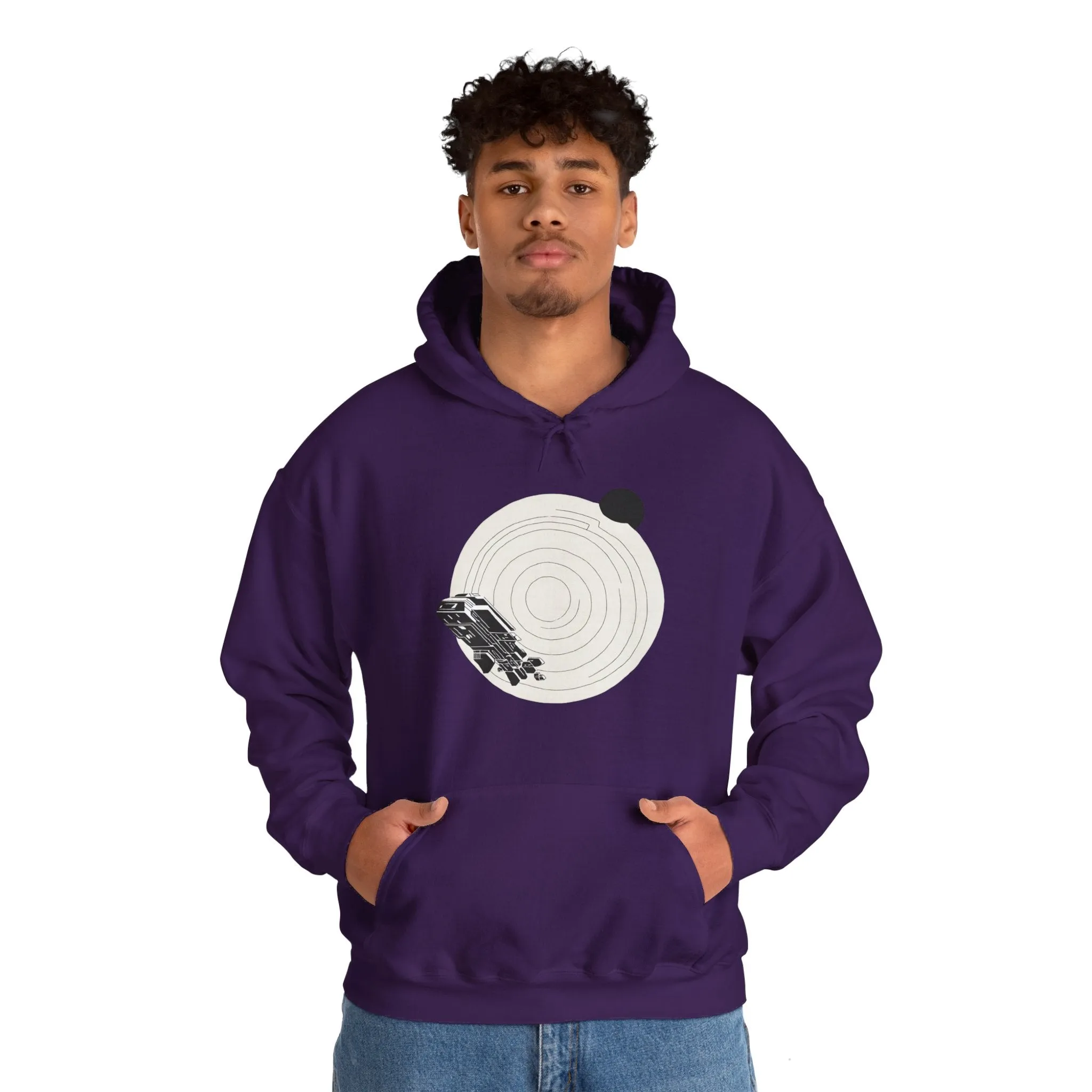 The Way Out Spaceart Sci-Fi Hoodie