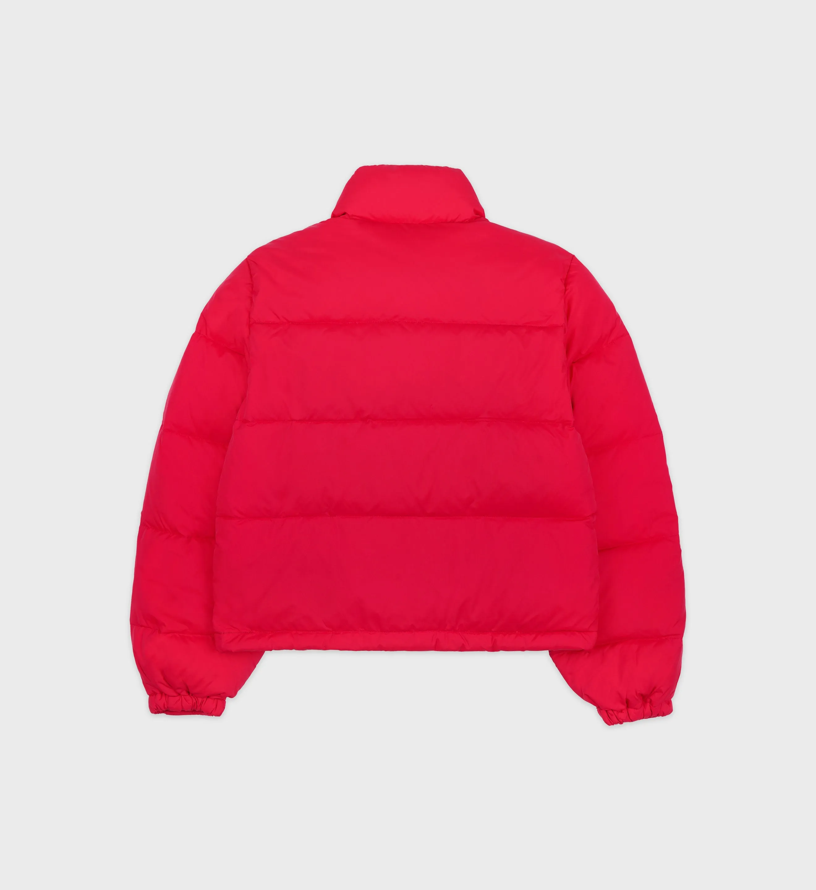 Vendome Puffer Jacket - Sports Red/White