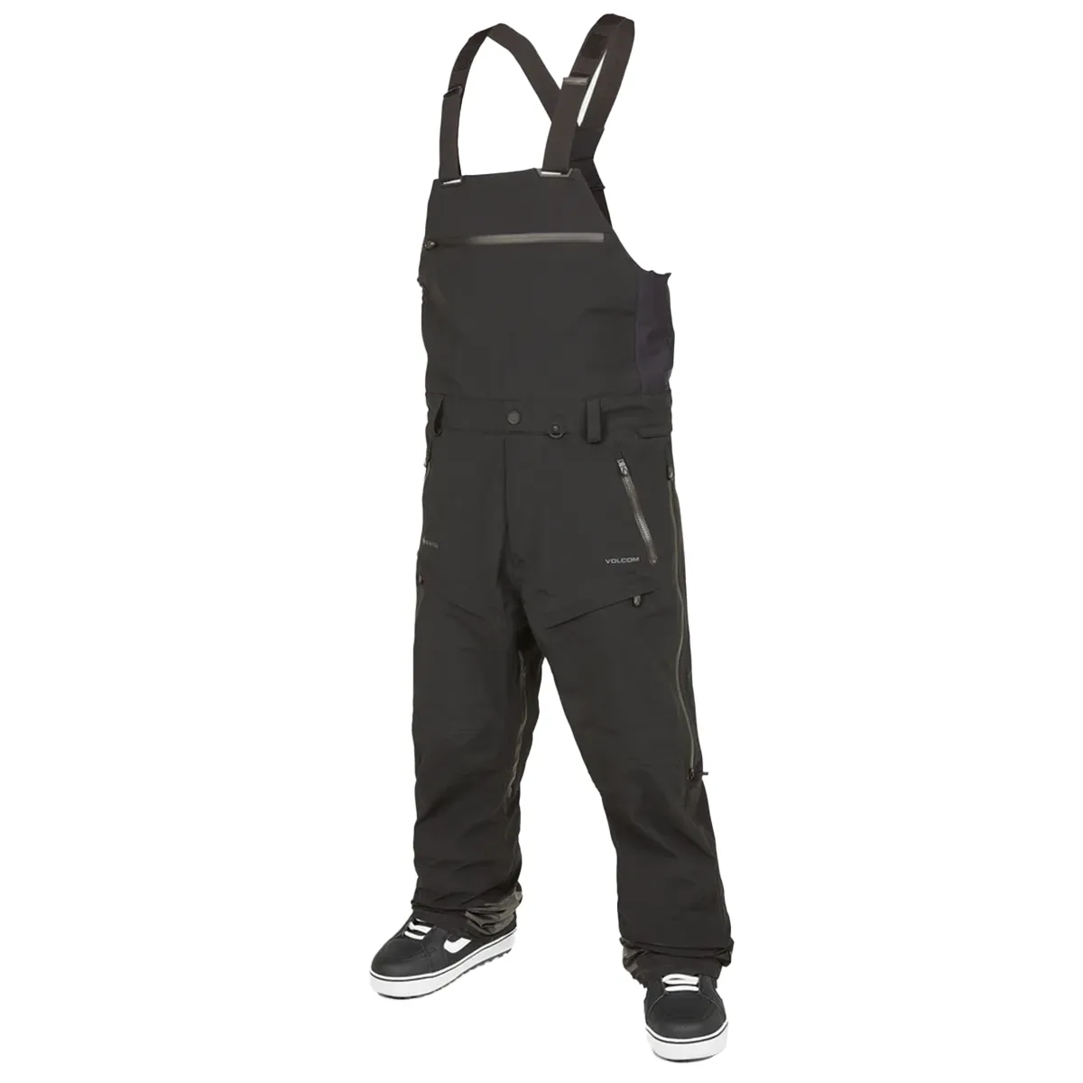 Volcom 3L Gore-Tex Overhauler Bib Overalls - Black