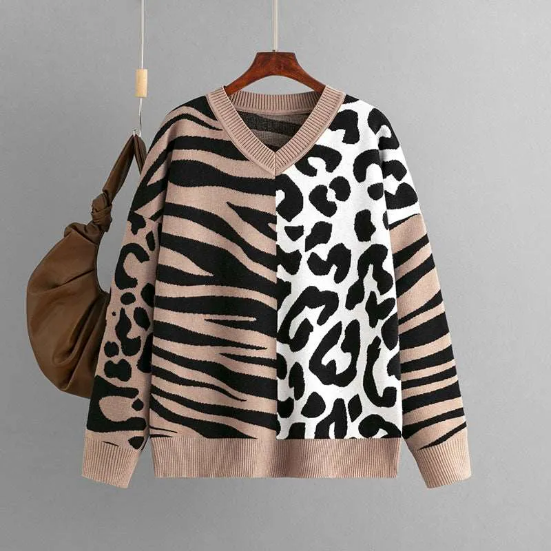 Women's Leopard Sweater