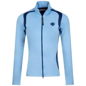 Womens Solar Full Zip Mid Layer Little Boy Blue - AW23